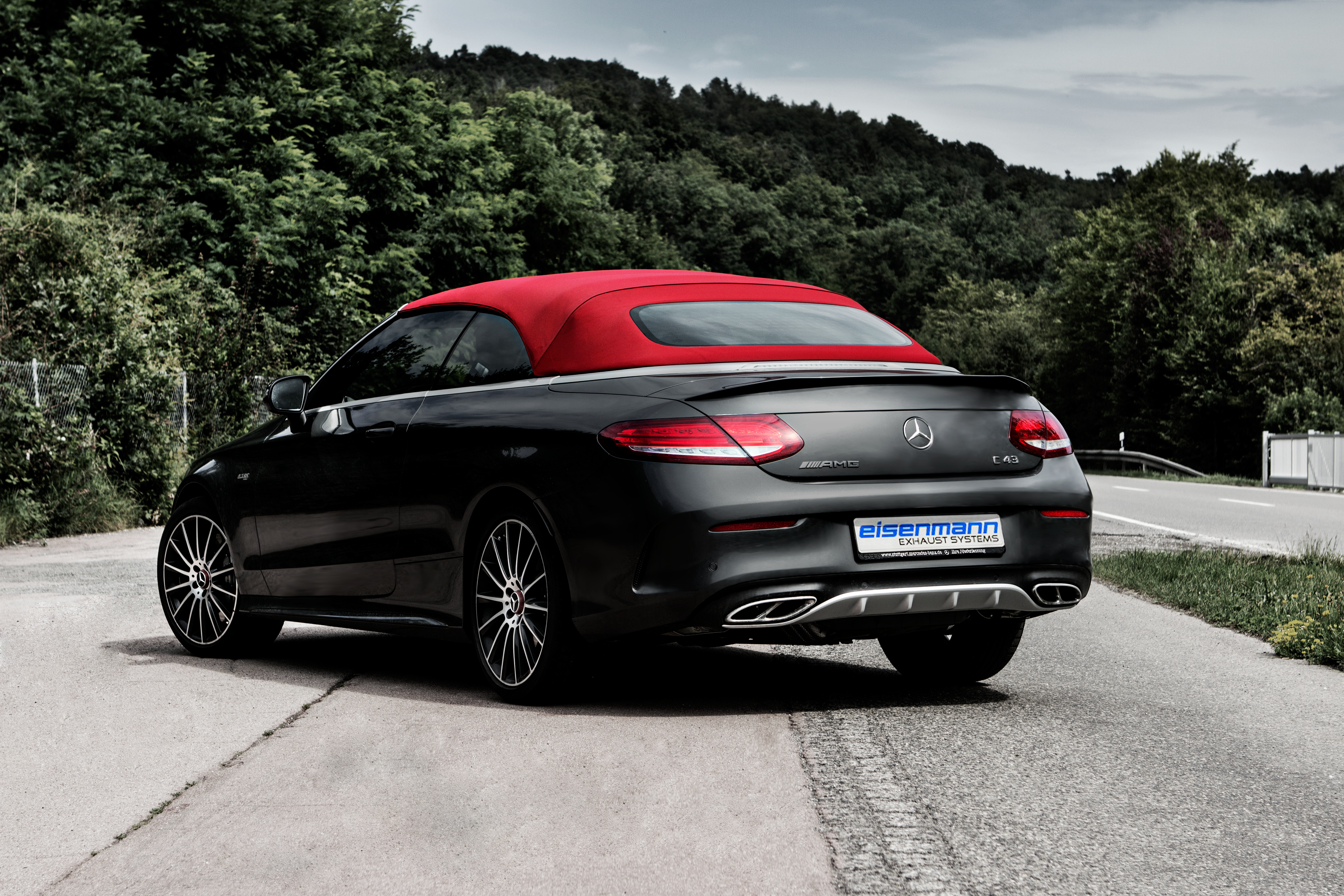 Eisenmann Endschalldämpfer für Mercedes-Benz C43 AMG S205 T-Modell