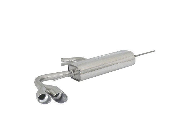 Sportauspuff Audi TT 8J 1.8 TFSI 2x80mm Sport Line ECE | Ragazzon