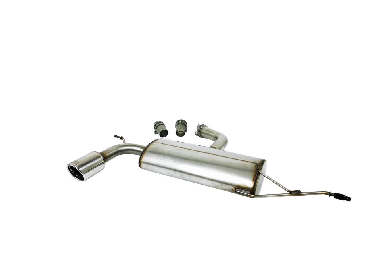 Ulter Sport Edelstahl EG Sportauspuff für Audi A3 typ 8P Hatchback 3D (2003-2012) Hatchback 1,6i 75/85 kW
