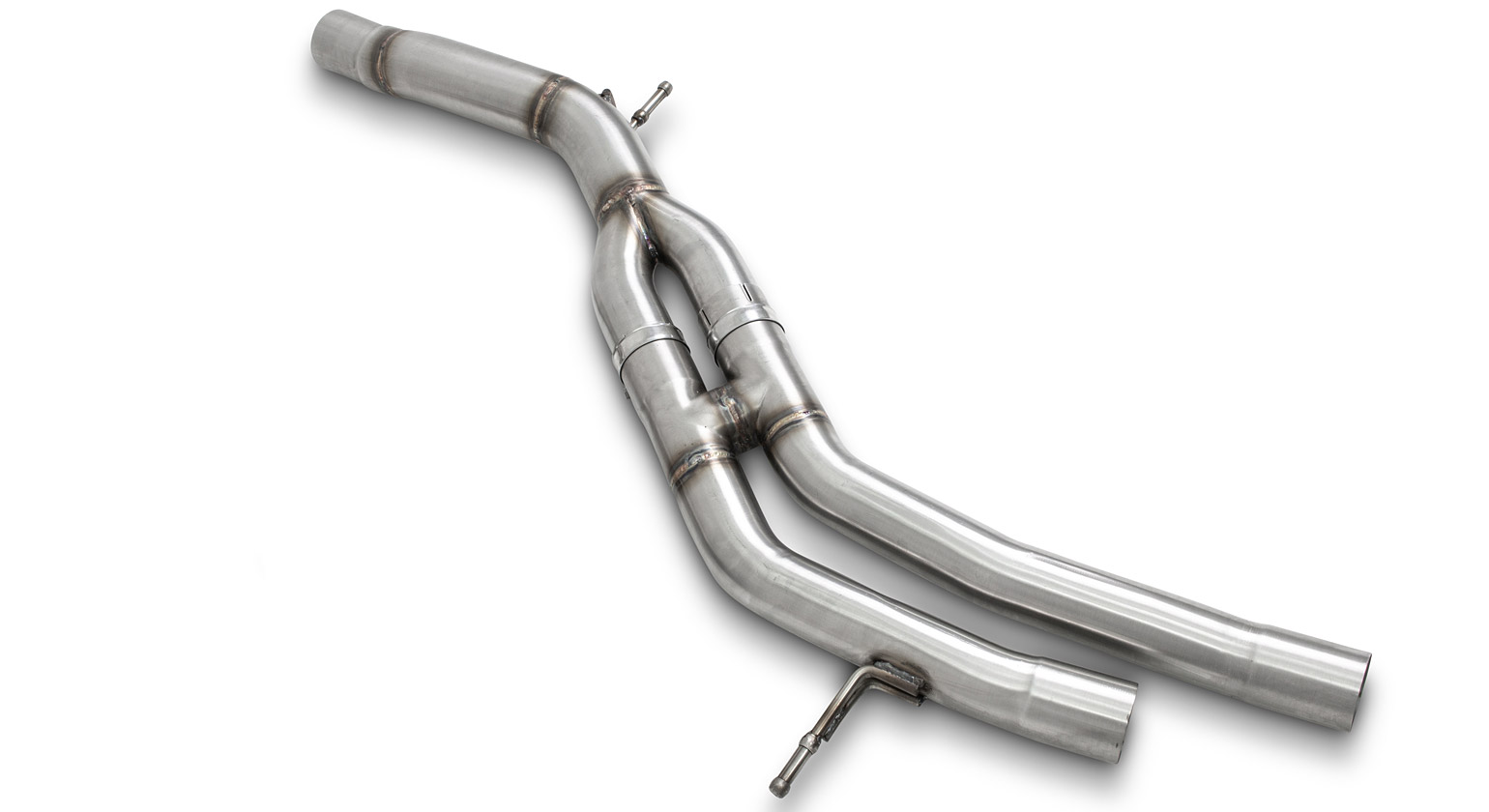 CARGRAPHIC Mittelschalldämpfer-Ersatzrohr für Porsche Cayenne 3 (Typ 536) 3,0L V6 Hybrid