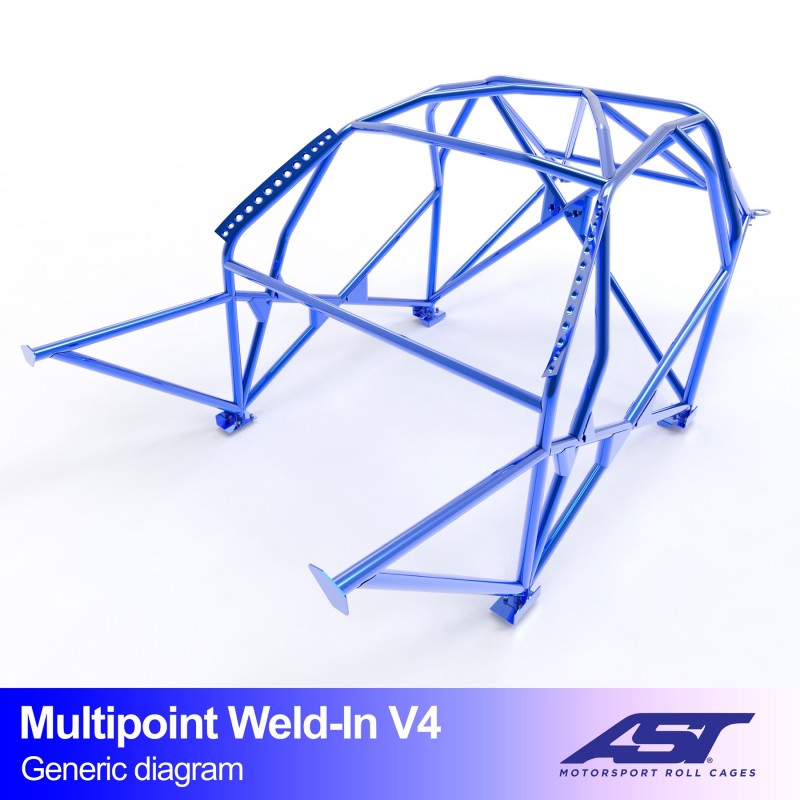Kafig  MITSUBISHI Colt (Z30) 3-door Hatchback MULTIPOINT WELD IN V4