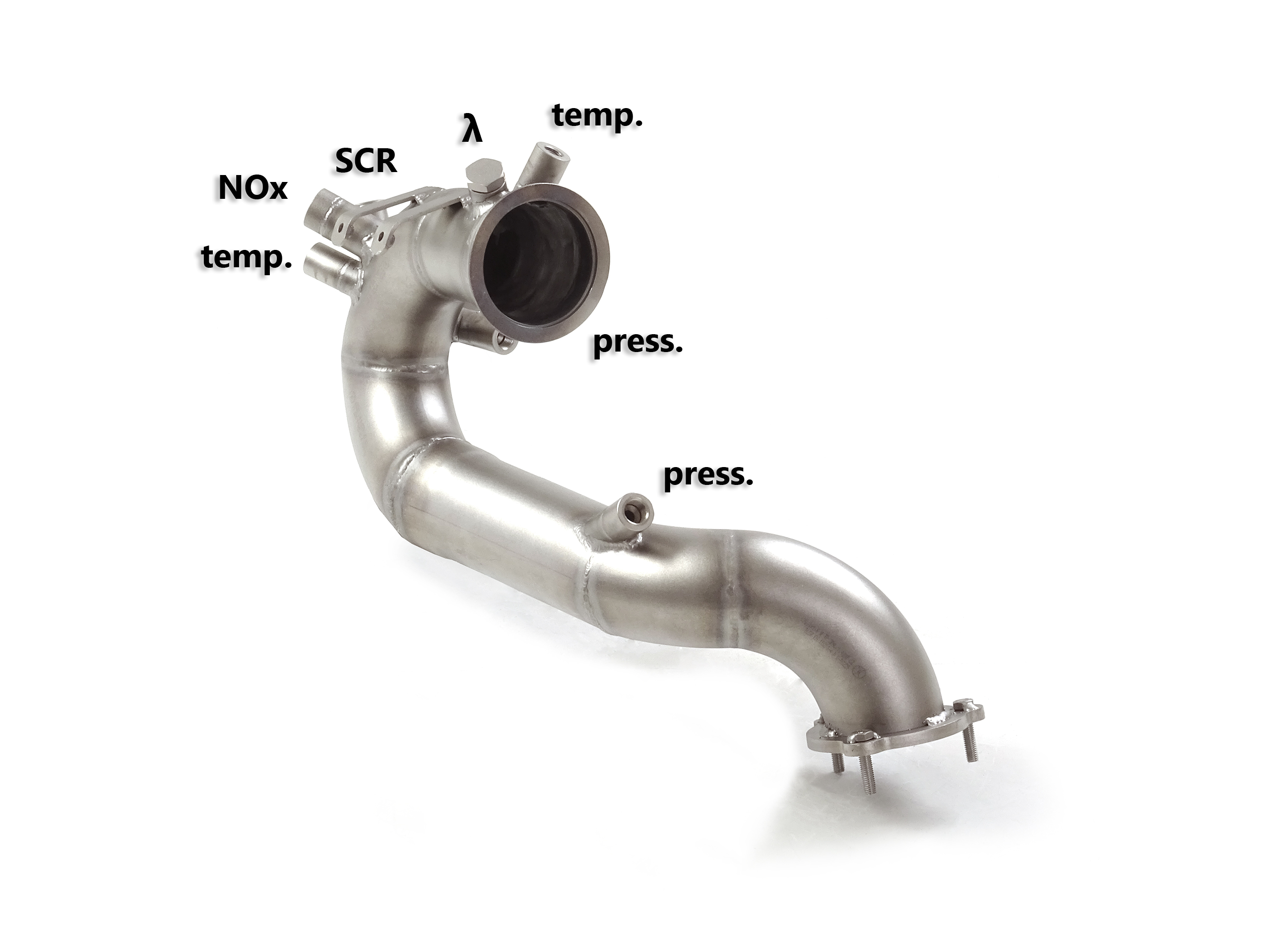 Downpipe + DPF-Ersatzrohr Set Audi A4 B9 45 TDI Quattro | Ragazzon