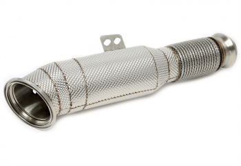 TA Technix Downpipe BMW B58 mit Hitzeschild und Katalysator