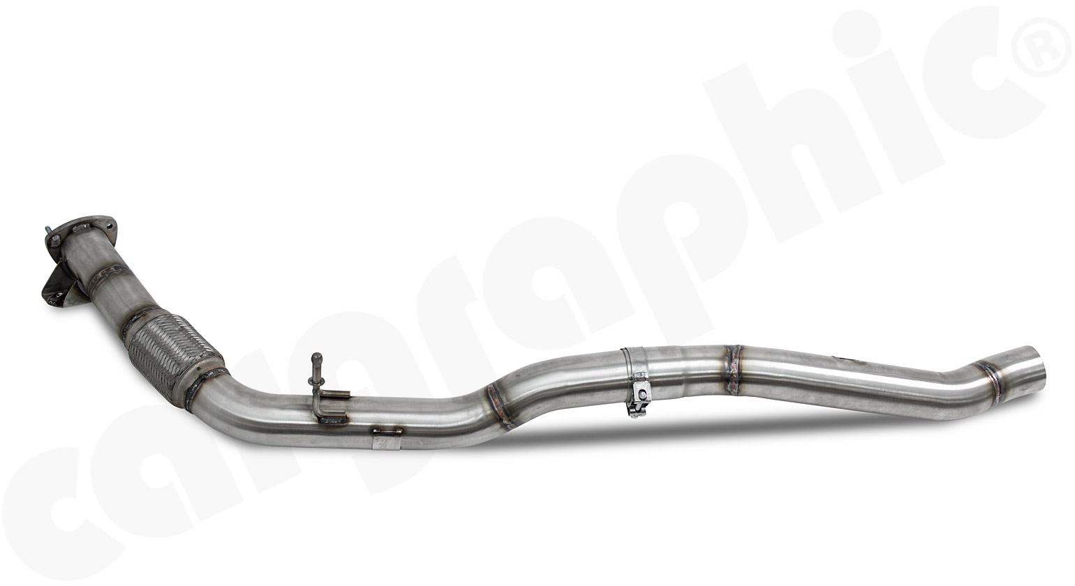 CARGRAPHIC Downpipe für Porsche Cayenne 3 (Typ 536) 3,0L V6 Hybrid