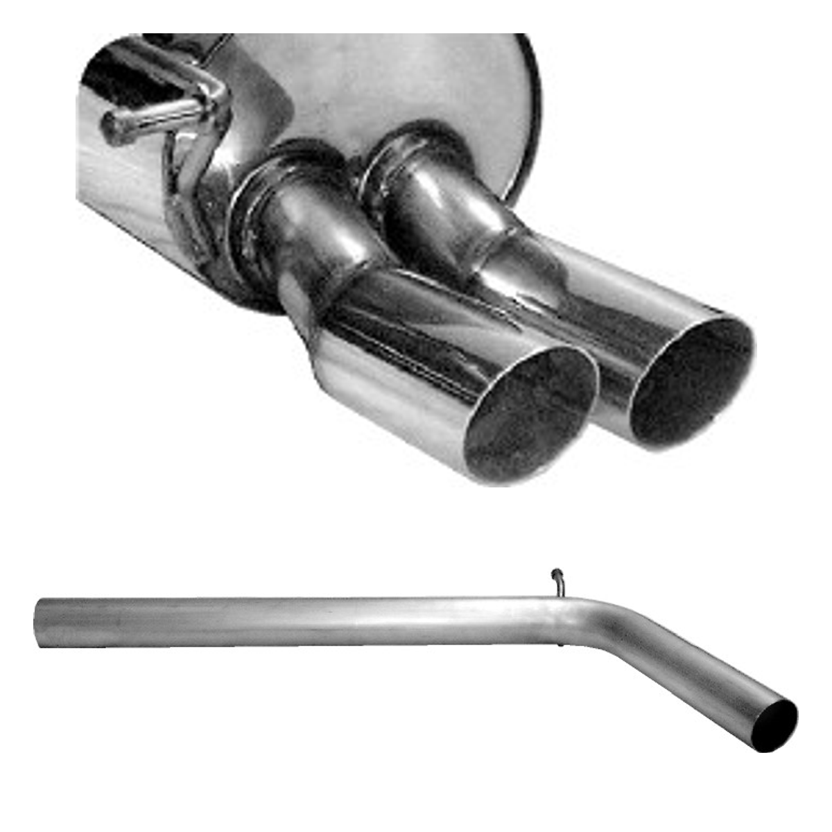 Bastuck Komplettanlage – Volkswagen Polo 9N Polo 9N GTI (Bj. 2001-2009)