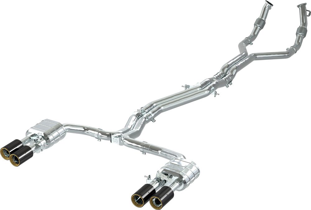 Capristo Sportauspuff mit Klappensteuerung für Audi S8 D5 – ECE