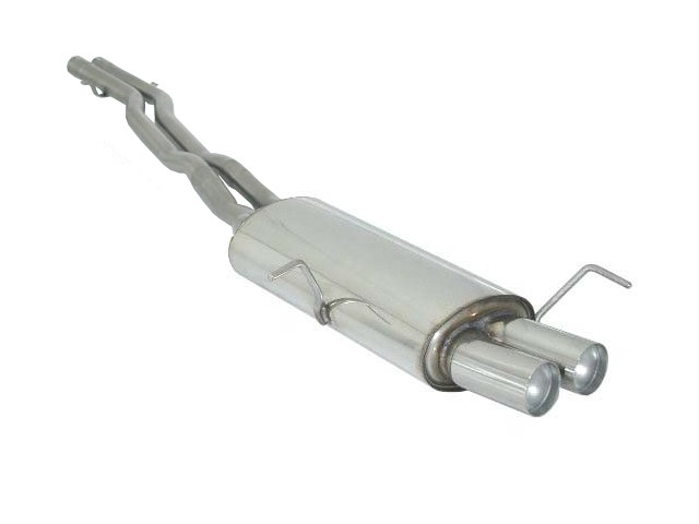 Sportauspuff BMW 330d E46 2x80mm ECE | Ragazzon