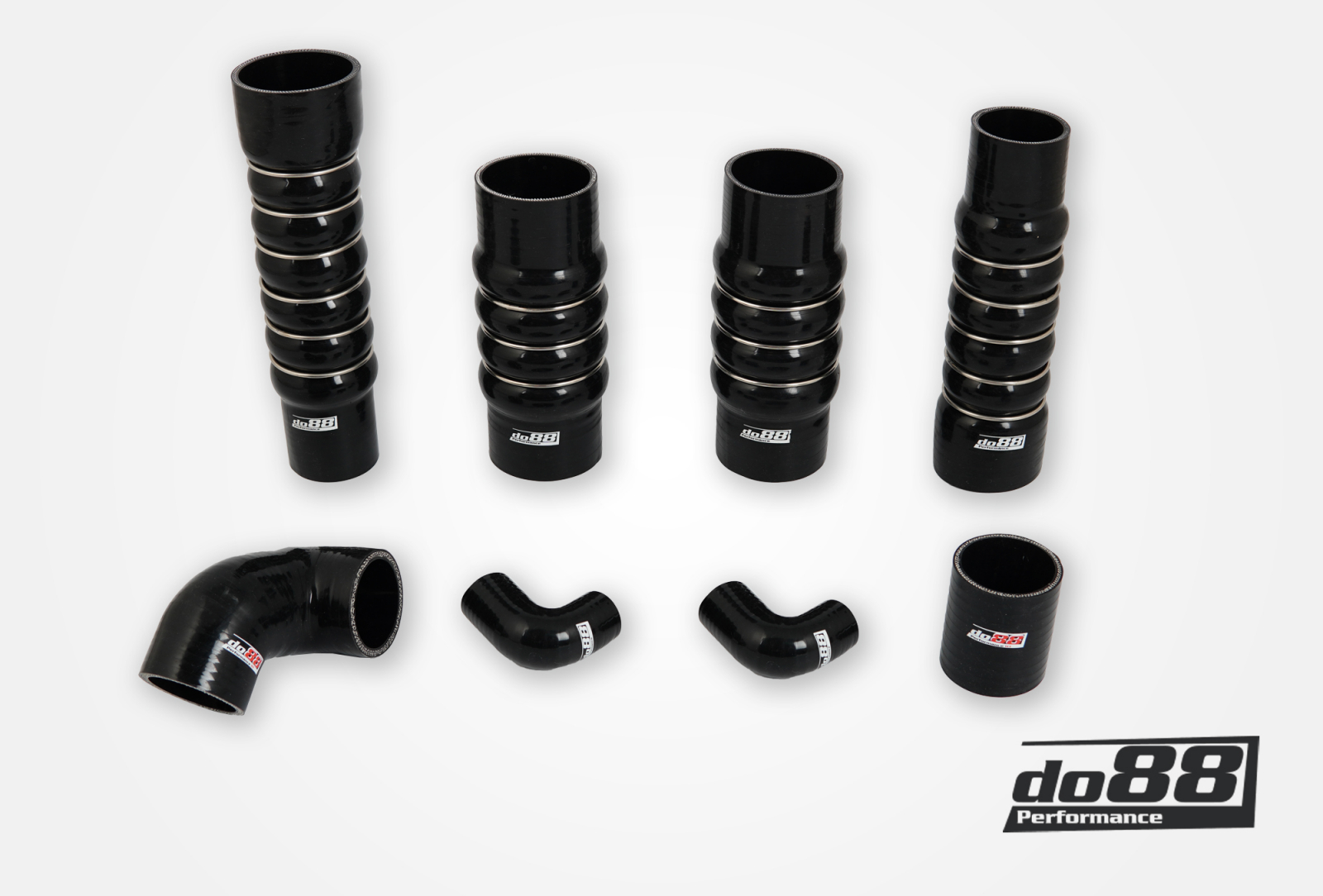 do88 Druckschläuche Kit Silikon Audi RS4 B5 2.7 Biturbo