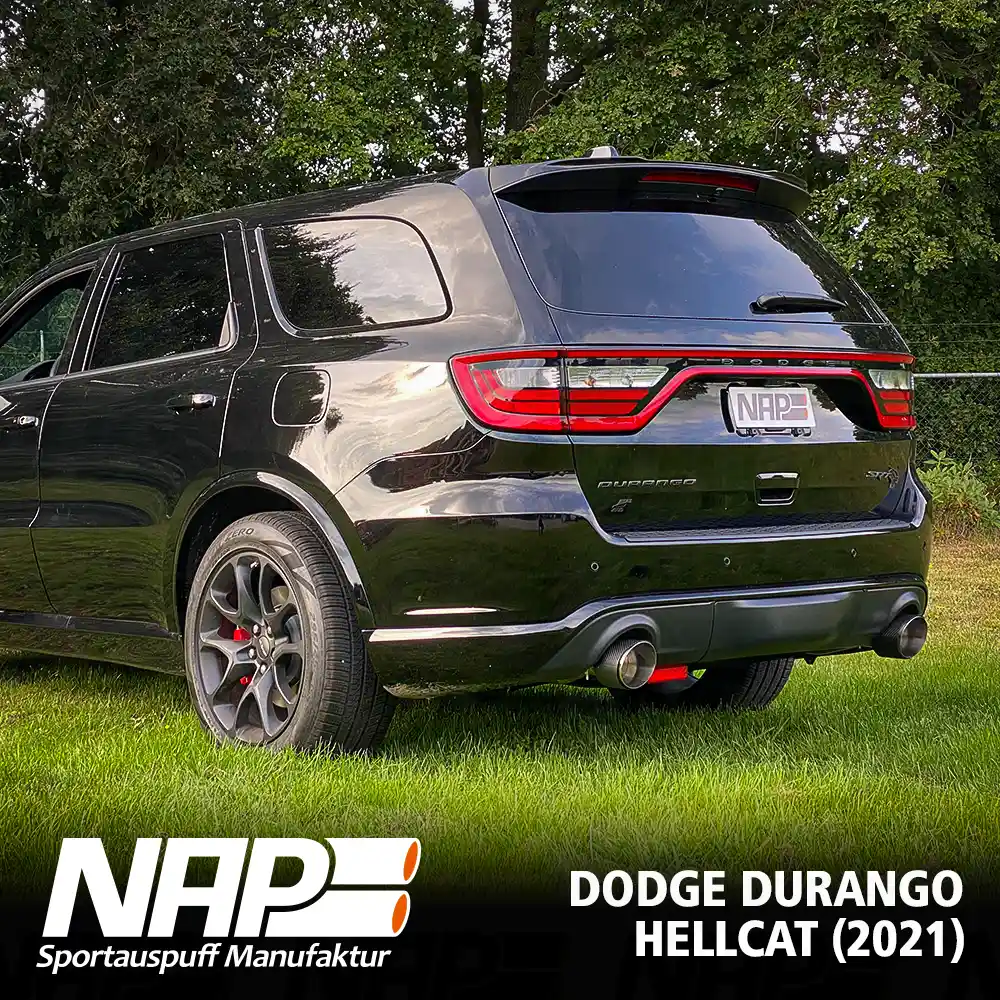 NAP Klappenauspuff passend für Dodge Durango SRT Hellcat (ab 2021)