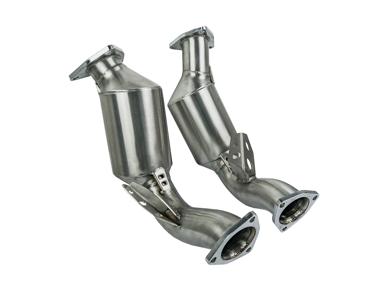 Bull-X Downpipes 2,5" Audi S4/S5 B8 quattro 272/333PS - inkl. 200 Zellen Sportkat (ohne Betriebserlaubnis)
