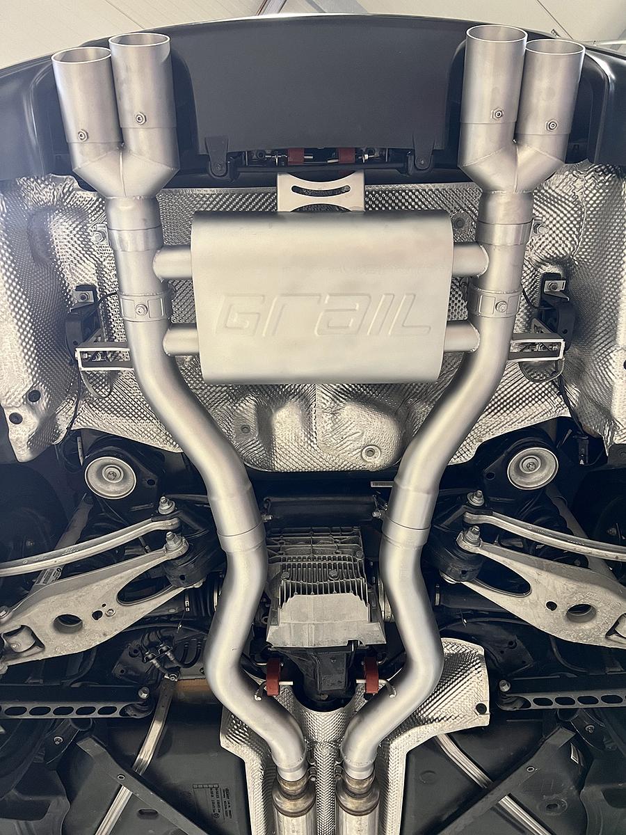 Grail Abgasanlage BMW M3 E90/E92/E93 3 Zoll ECE