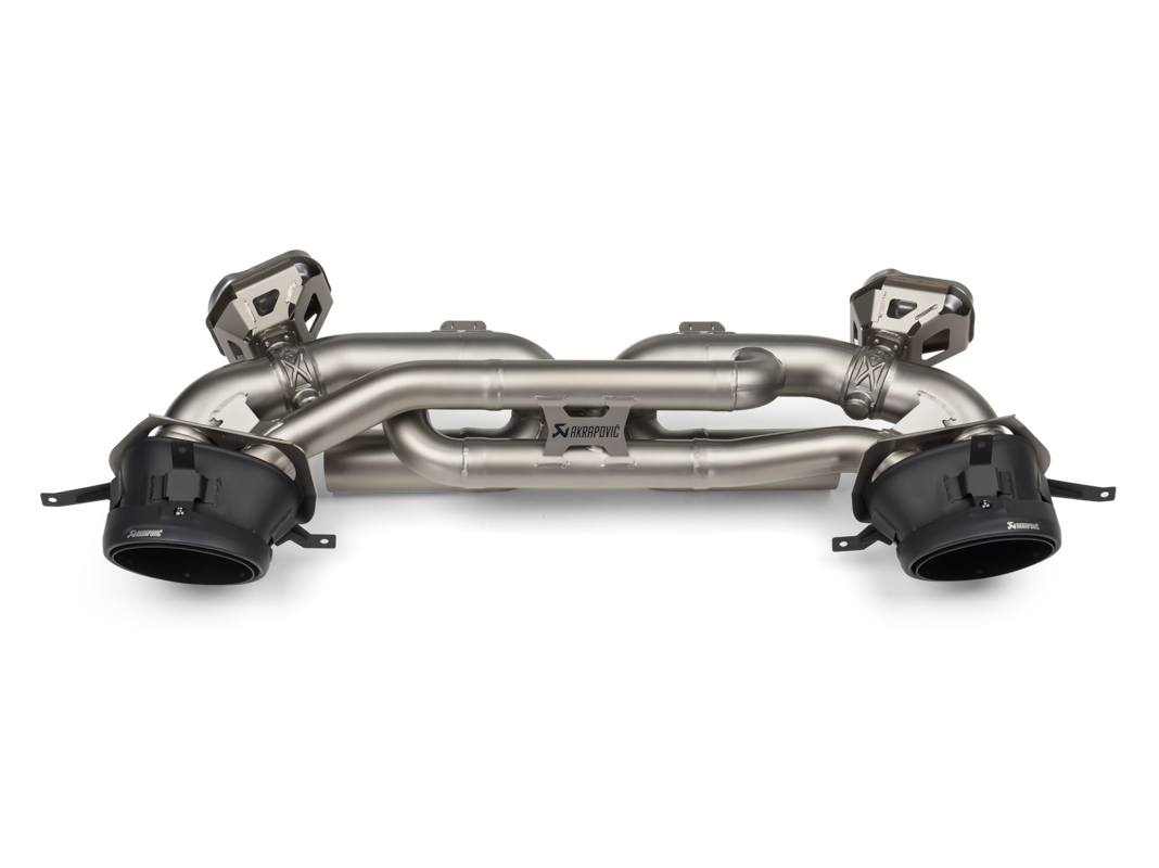 Akrapovic Slip-On Abgasanlage Titan | Porsche 911 992.2
