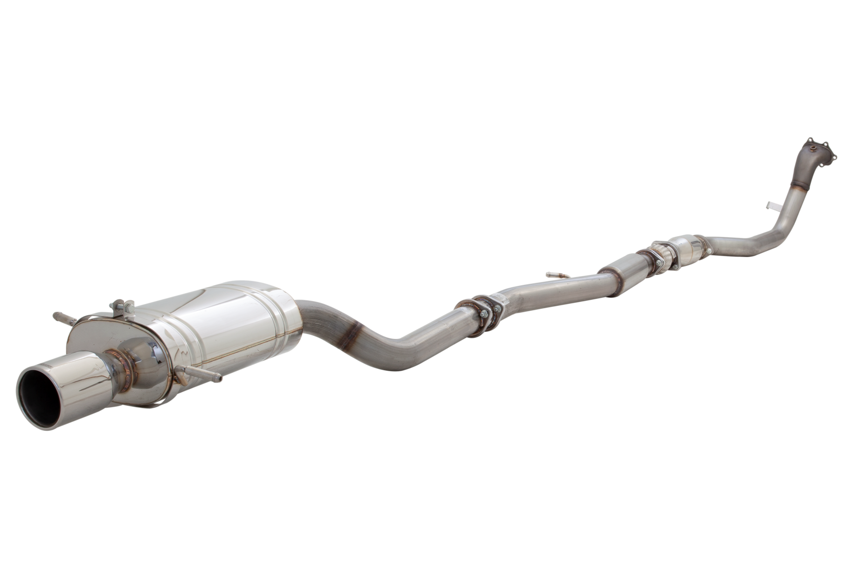 XFORCE Abgasanlage Subaru Forester SF SG GT 97–08 – Edelstahl