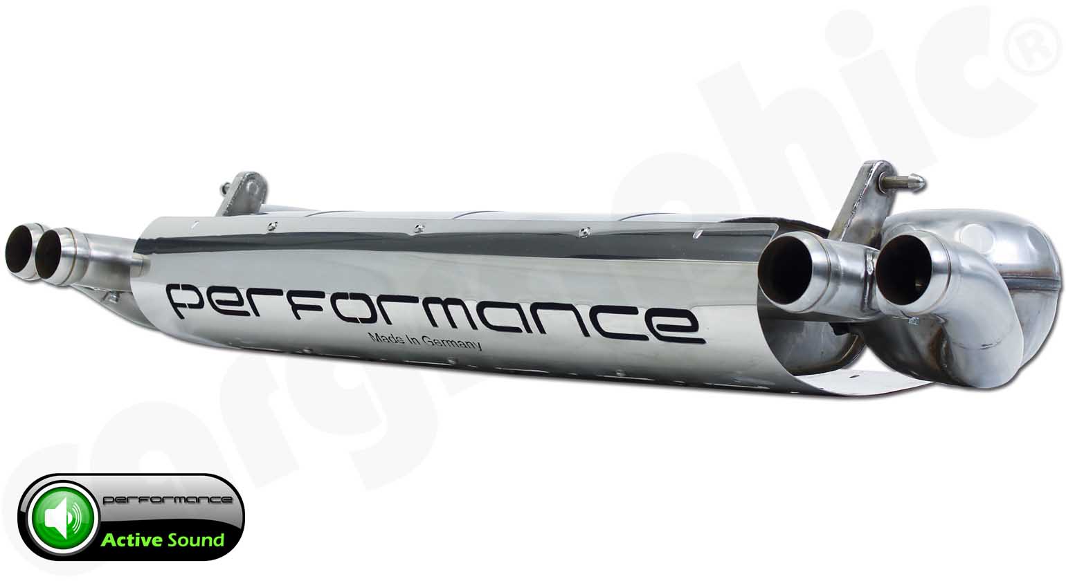 CARGRAPHIC Active Sound System für Porsche Cayenne 958.1 3,0 TDI