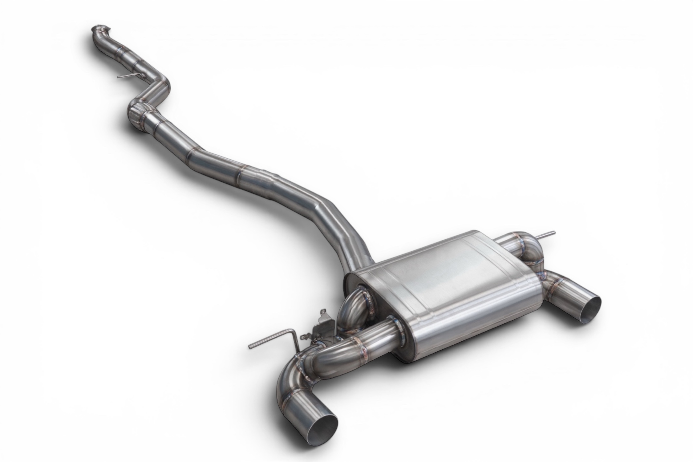 EGO-X Abgasanlage 3,5" / 89mm BMW M2 F87 (N55)  370PS (mit ECE*)