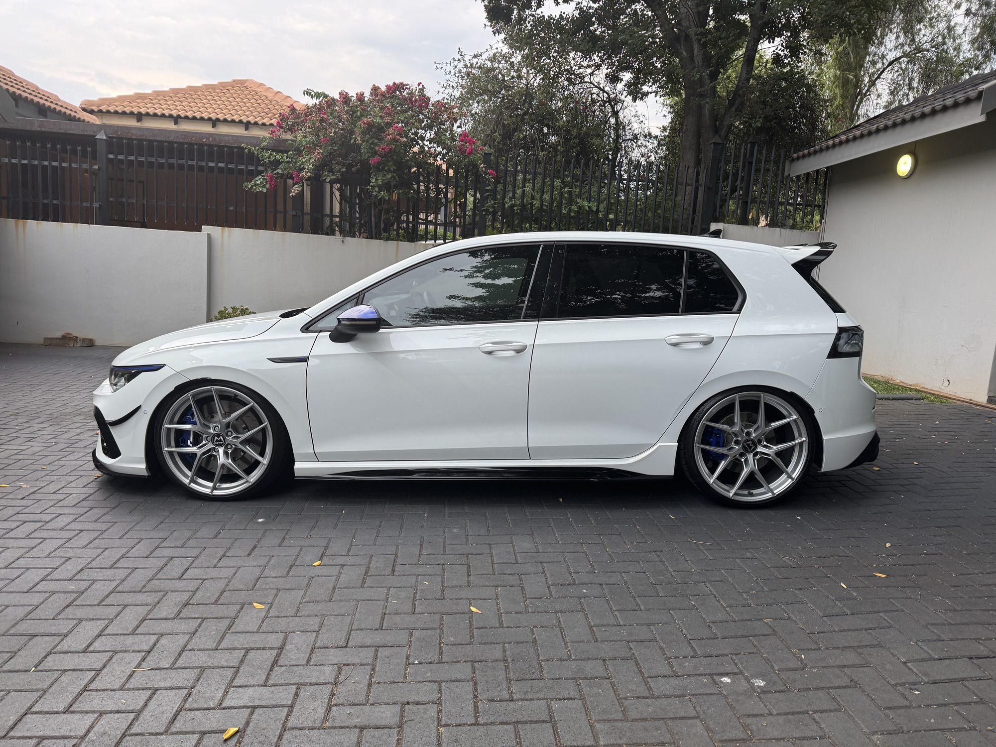 OETTINGER Aerodynamik-Paket für Golf 8 R - Grundiert
