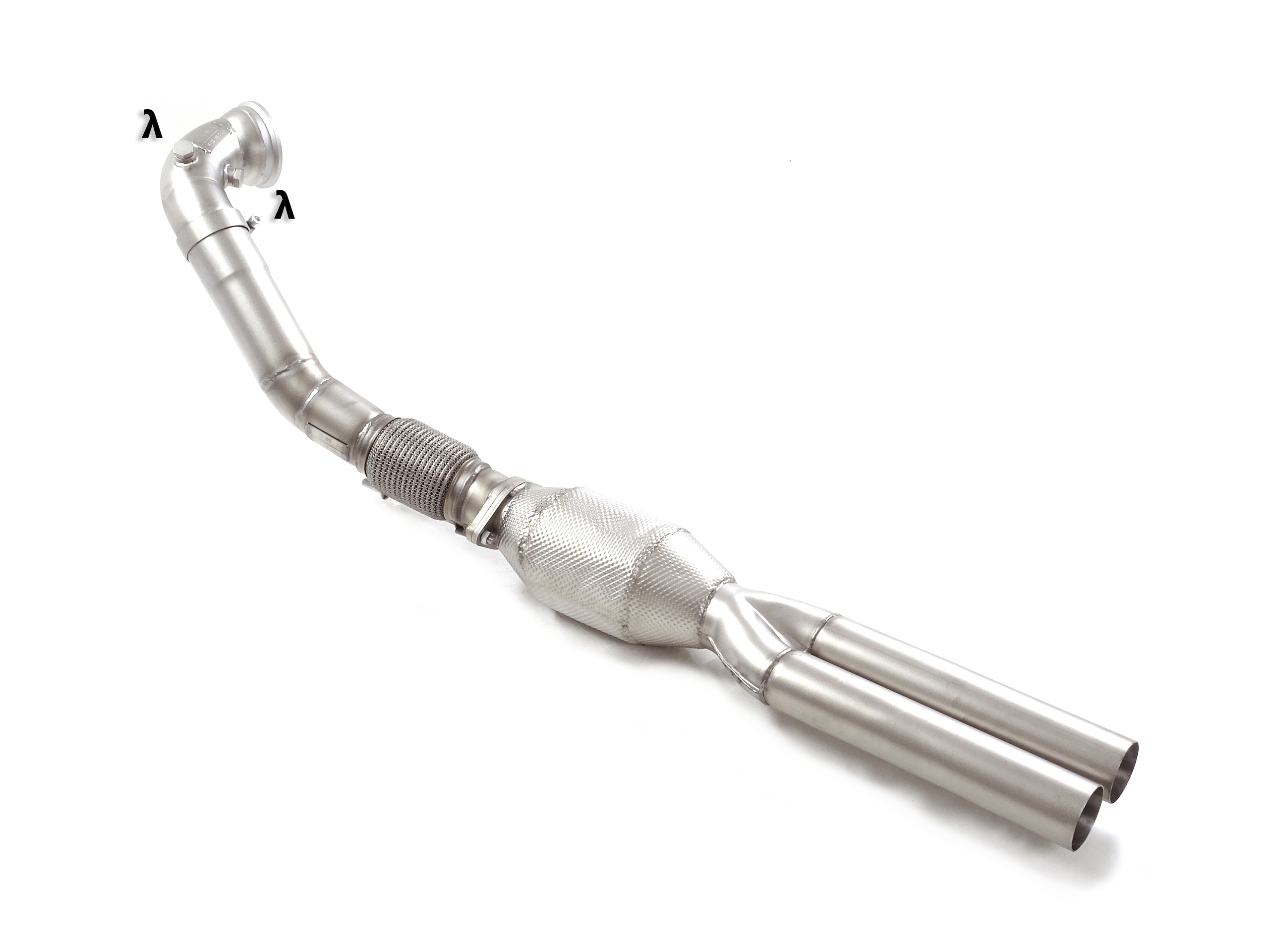 Downpipe Audi A3 2.5 TFSI 8V Sportback Metallkat 300cpsi | Ragazzon