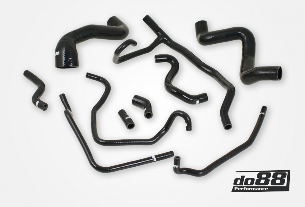 do88 Kühlerschläuche Schwarz Porsche 968 3.0l 236PS 1992-1995