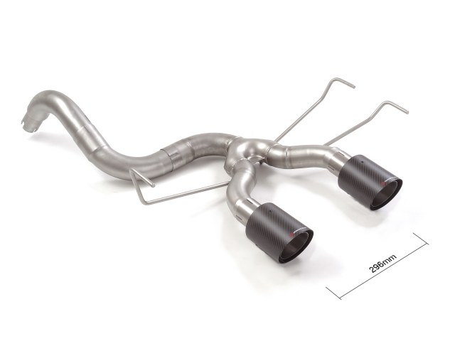 Endrohr-Set Abarth 595 1.4 TJET 2x100mm Carbon Shot | Ragazzon