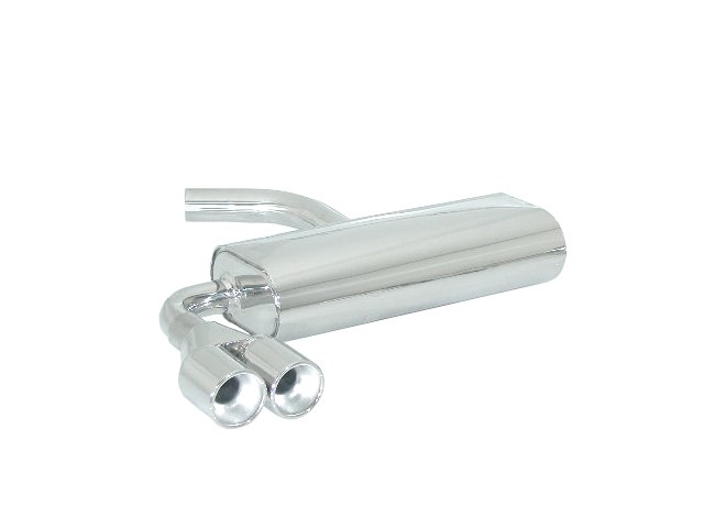 Sportauspuff Audi A3 8P 1.6 FSI 2.0 FSI 2x80mm ECE | Ragazzon