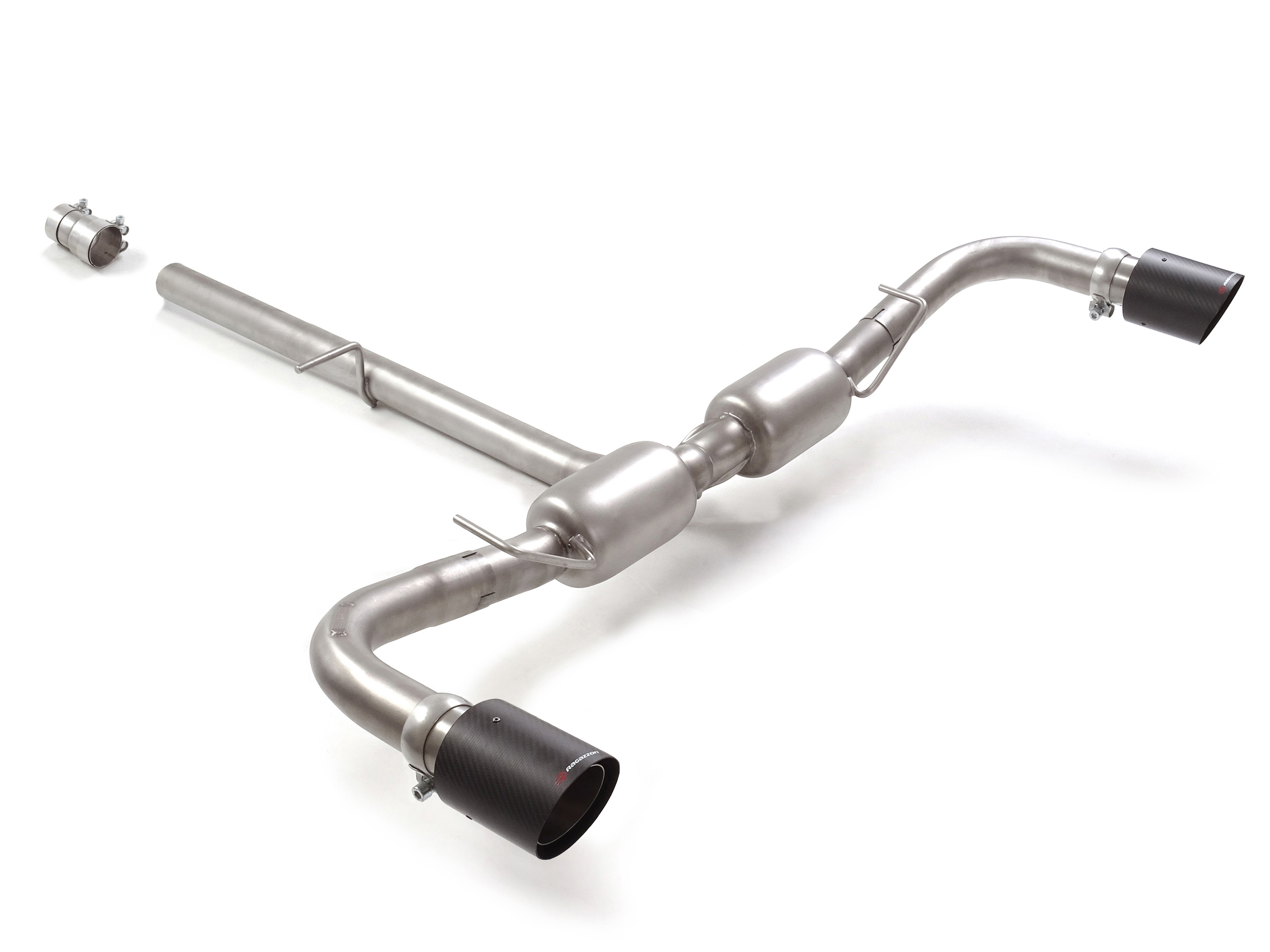 Sportauspuff Alfa Romeo Tonale 1.5T 2x90mm Carbon Shot ECE | Ragazzon