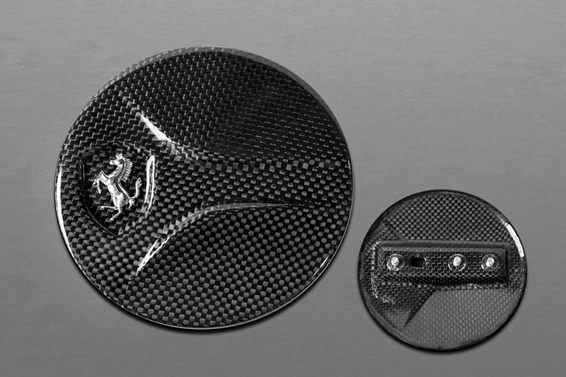 Capristo Carbon Tankdeckel Ferrari 458 Vollcarbon matt