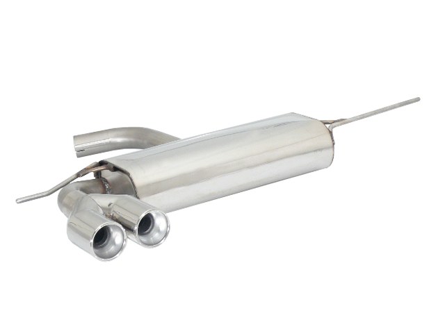 Sportauspuff VW Golf 6 2.0 GTD 2x80mm ECE | Ragazzon
