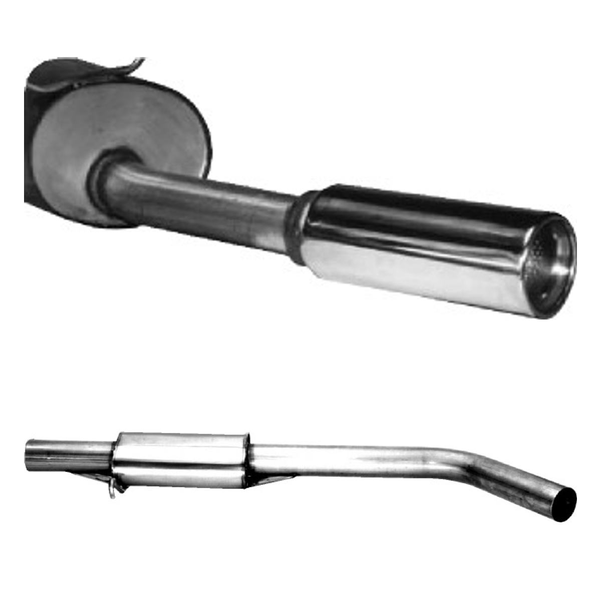 Bastuck Komplettanlage Single – Renault Megane Megane 1 Grandtour (Kombi)