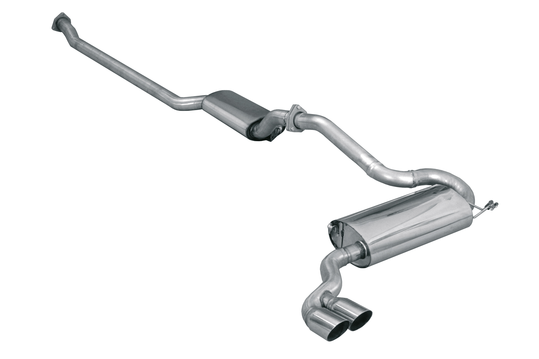 BN-Pipes Sportauspuff Audi 80/90 Coupé B2 Typ 85 Quattro