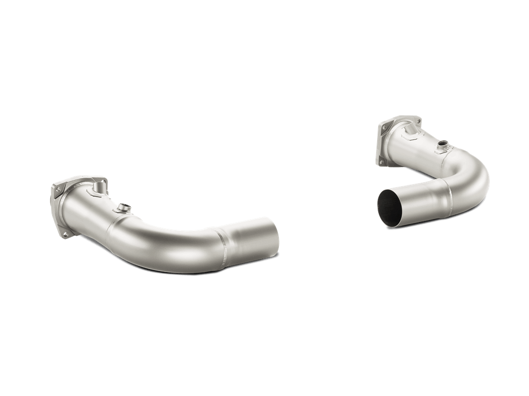 Akrapovic Link Pipe Set Titan ohne Kat | Porsche 911 Turbo 991