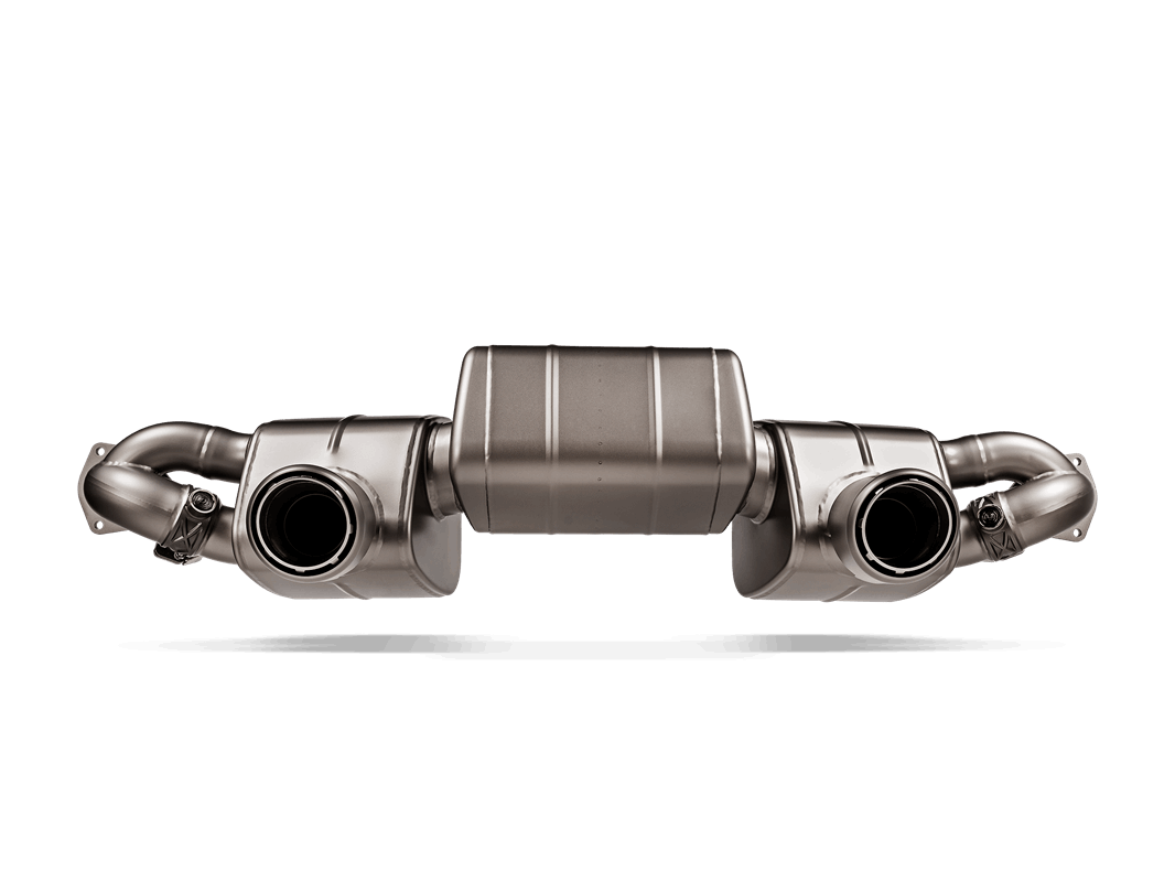 Akrapovic Slip-On Race Abgasanlage Titan | Porsche 718 GT4 RS