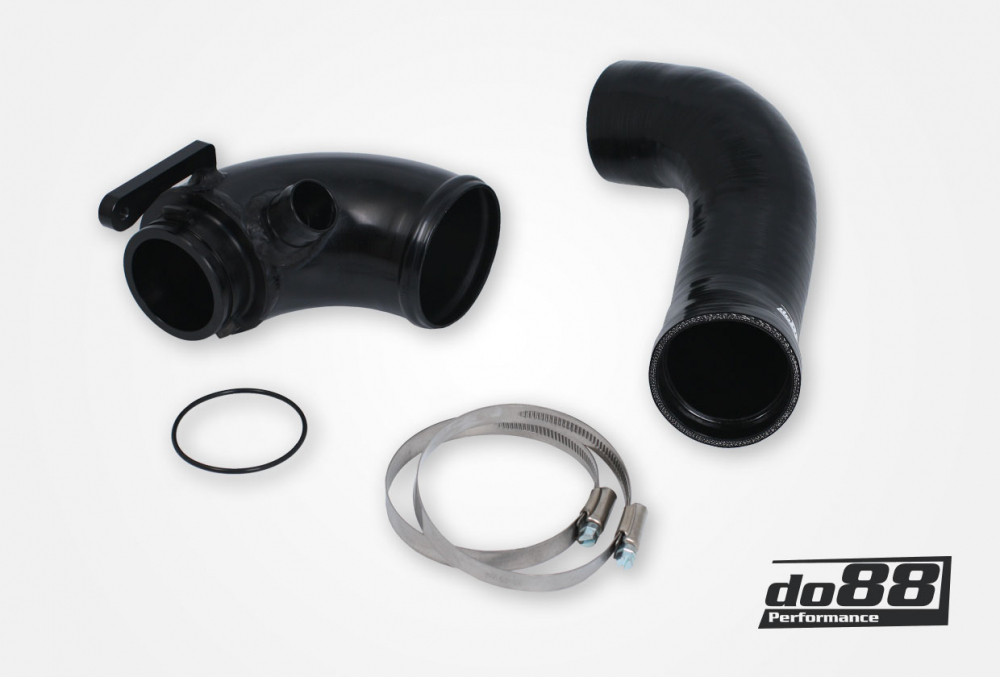do88 Turbo Einlassrohr VAG 1.8 2.0 TSI MQB Golf R S3 76mm Aluminium
