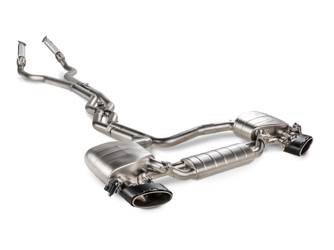 Akrapovic Link Pipe Set (SS) für Audi RS 6 Avant (C8) und RS 7 (C8)