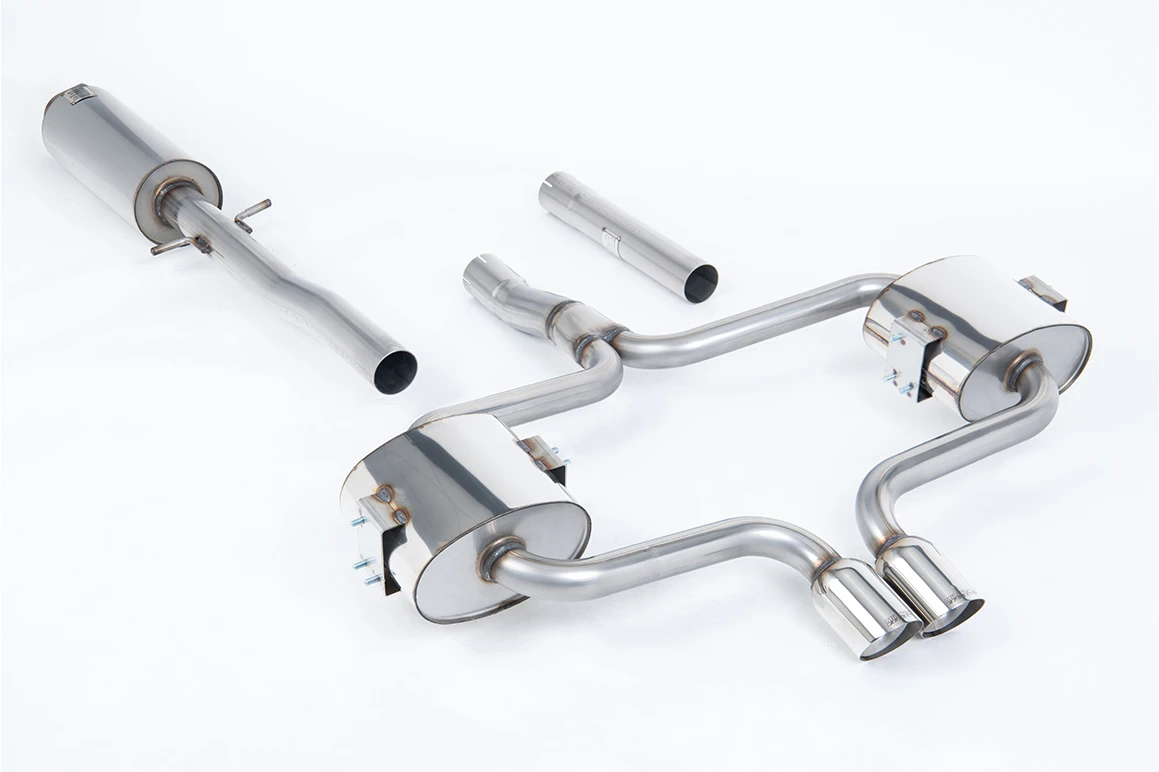 Milltek Sport Auspuffanlage passend für Mini Mk1 R52 Cabrio Cooper S resonated (gedämpft)