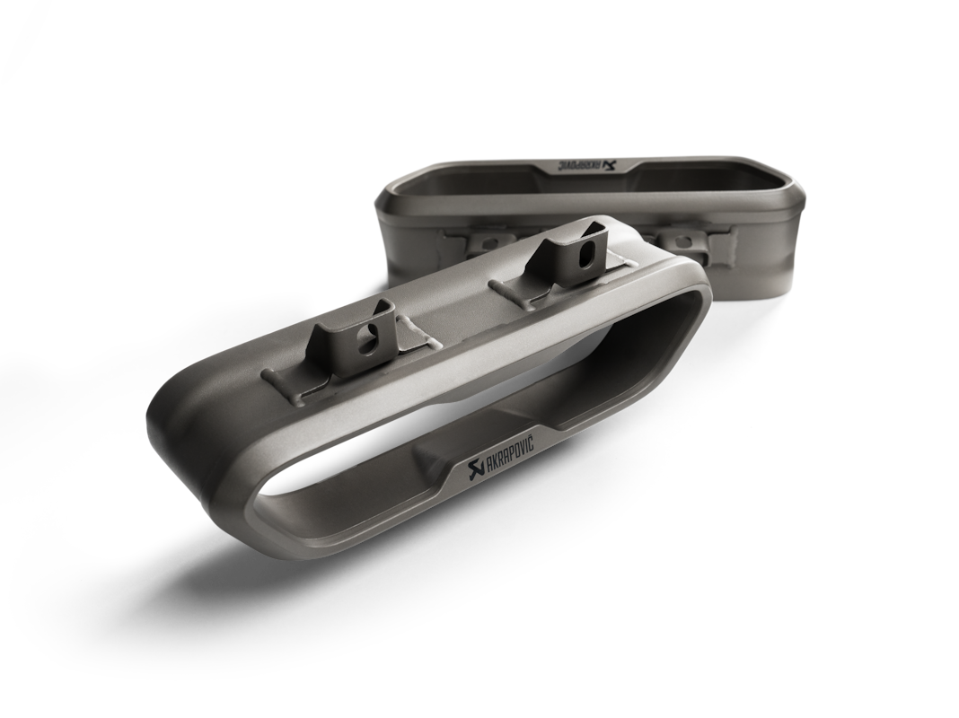 Tail pipe set (Titanium)