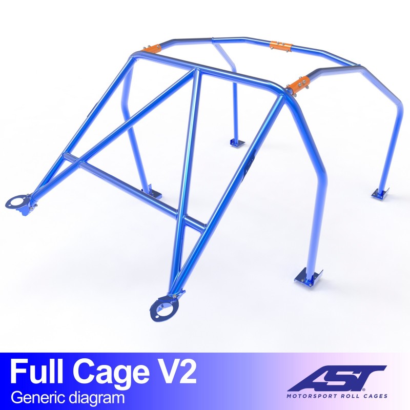Überrollkäfig  MAZDA MX-3 (EC) 3-door Coupe FULL CAGE V2