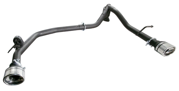 Ulter Sport Stahl EG Sportauspuff für Toyota Yaris III (2011-2018) Hatchback 1,3i 73 kW