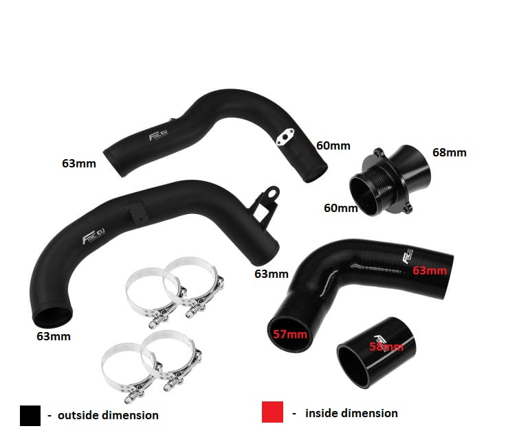 Ladeluftschlauch Audi A3 S3 / VW Golf GTI R 1.8T 2.0T