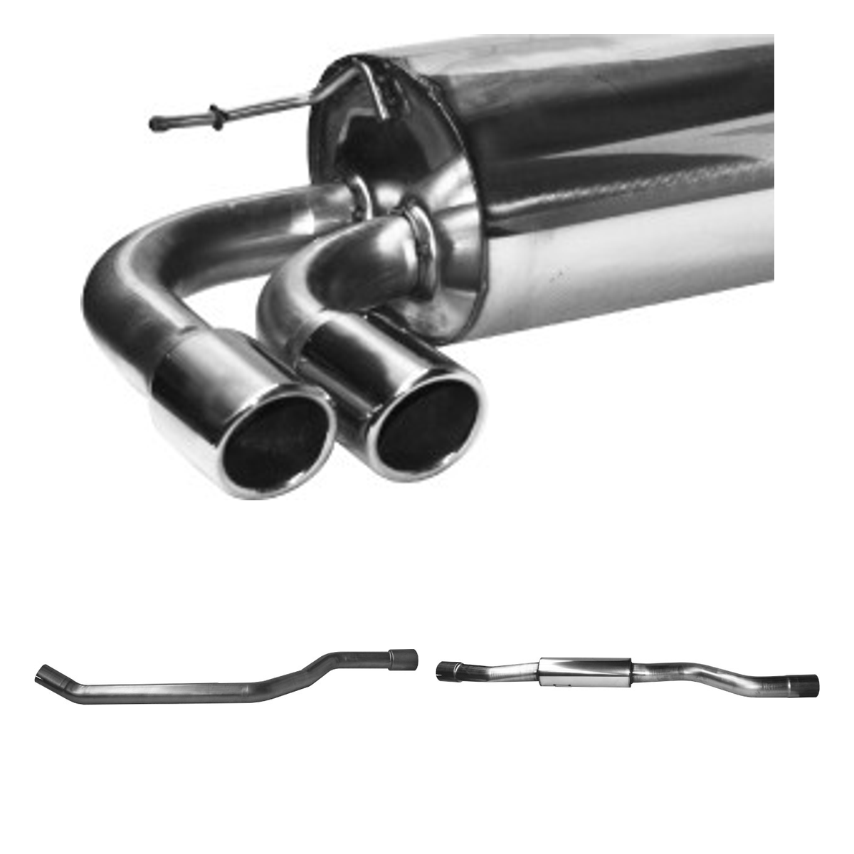 Bastuck Komplettanlage – BMW 3er F30 / F31 3er F30/F31 1.6l Turbo