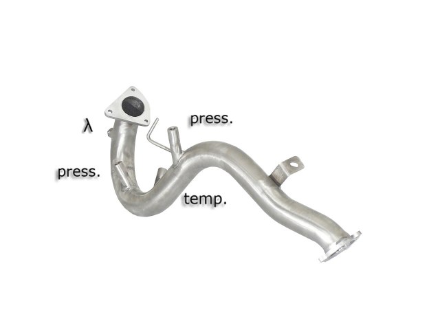 Downpipe + DPF-Ersatzrohr Set Audi A4 2.7 TDI B8 | Ragazzon