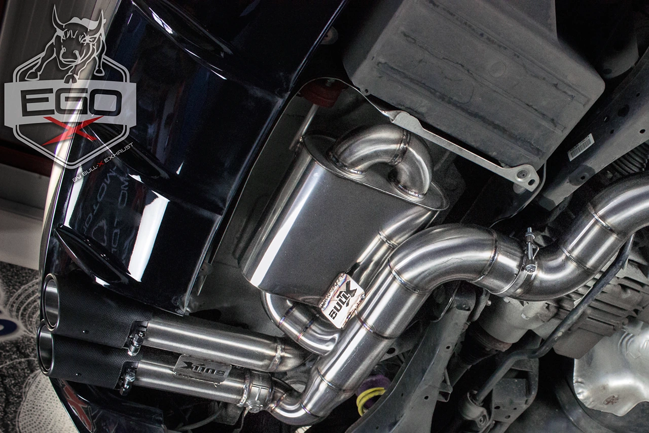 EGO-X Abgasanlage 3,5" Audi S3 8P/ A3 8P 3.2 quattro (mit ECE*) - 3-Türer