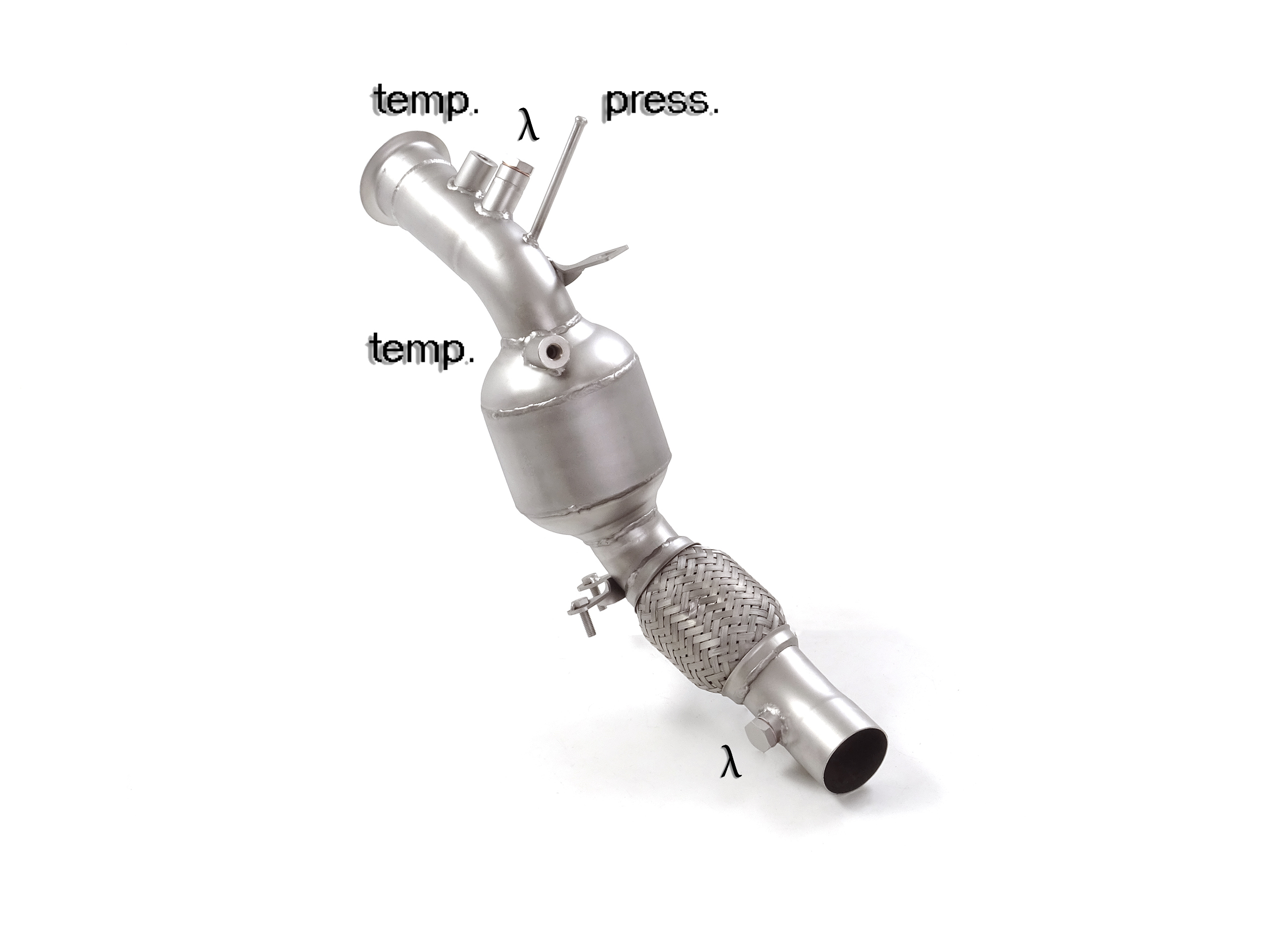 Downpipe + DPF-Ersatzrohr Set BMW X3 F25 sDrive 18d | Ragazzon