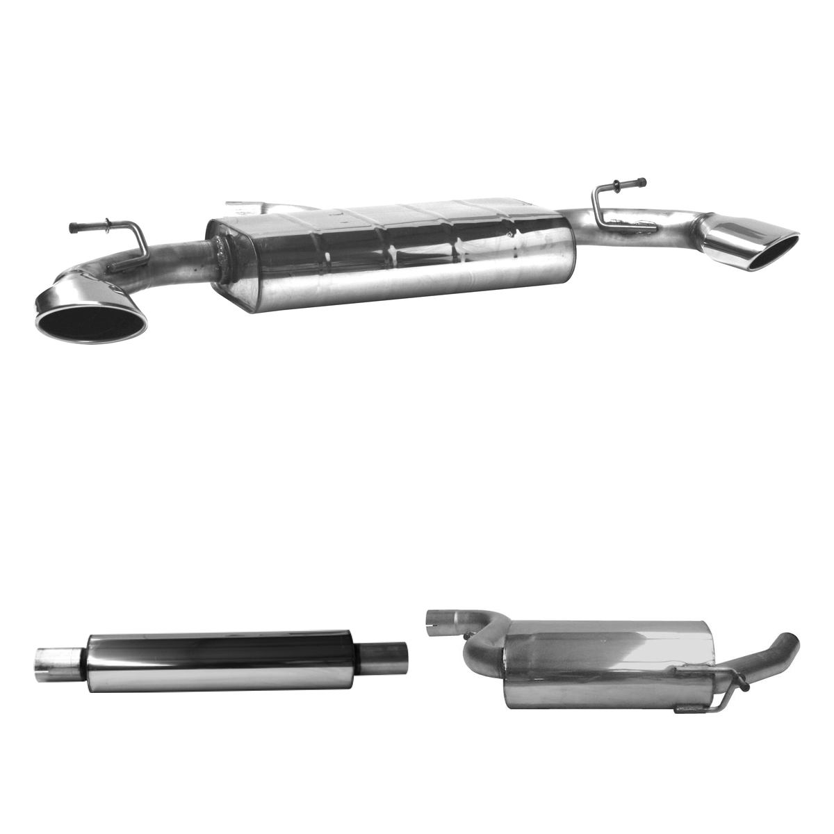 Bastuck Komplettanlage Twin – Seat Leon 5F Leon 5F Cupra R