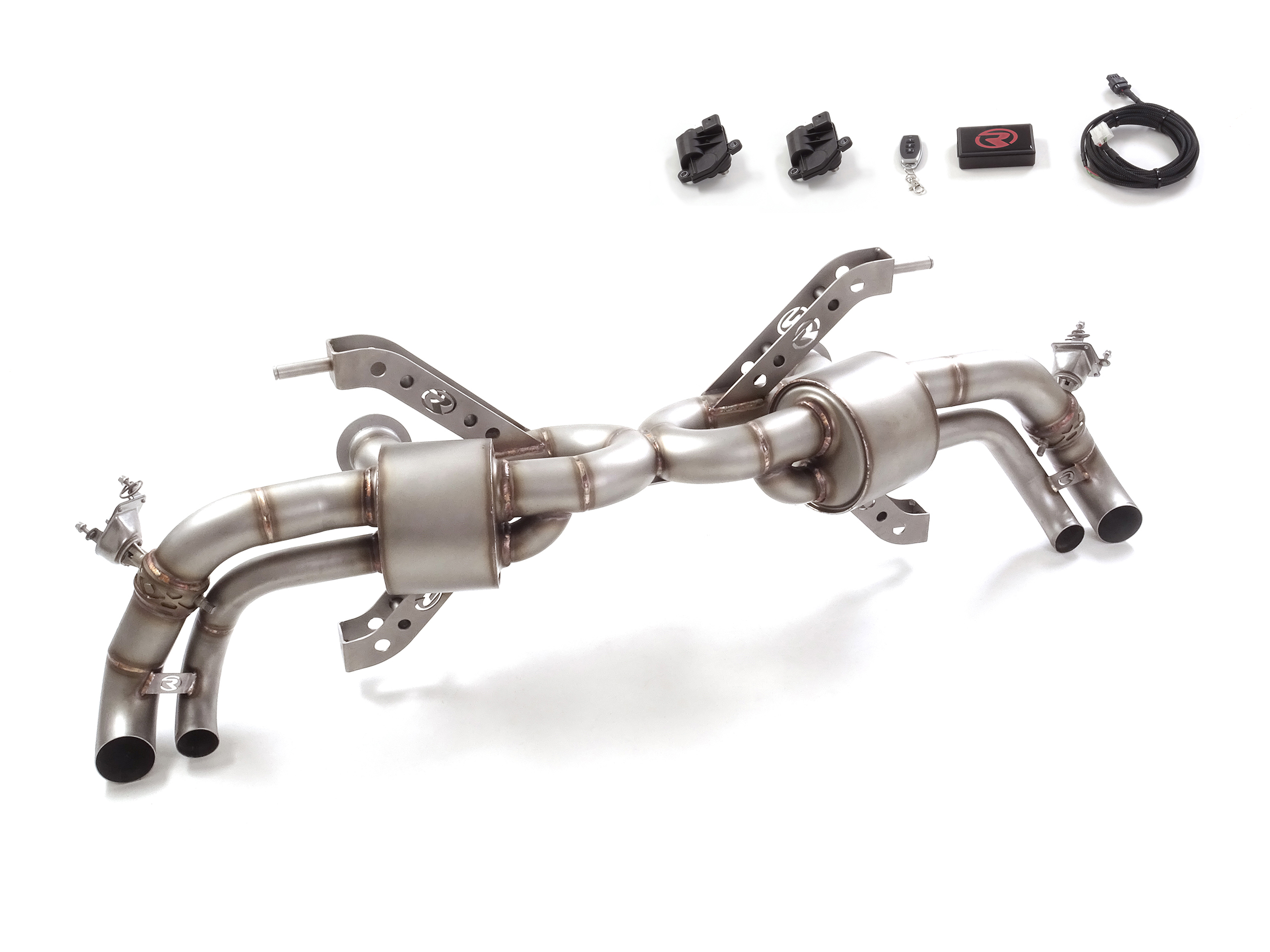 Sportauspuff Audi R8 4.2 FSI V8 mit Klappensteuerung | Ragazzon