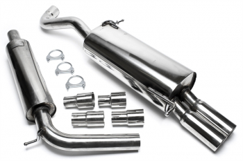 TA Technix Abgasanlage VW Polo 9N / Skoda Fabia I 6Y, EG