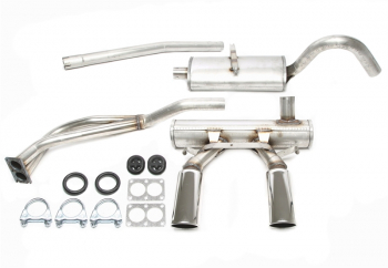 TA Technix Duplex Abgasanlage Opel GT Coupe 1900 - small flange