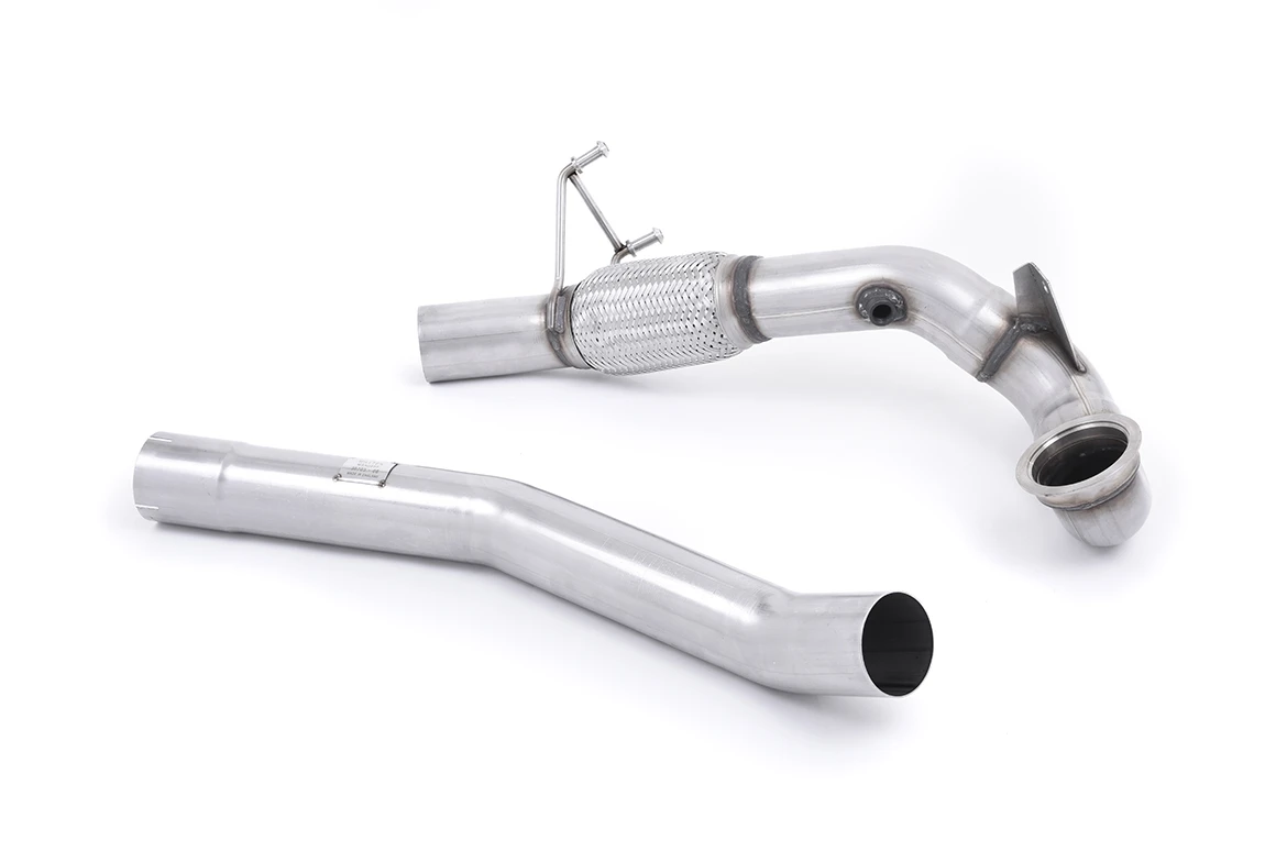 Milltek Sport Downpipe (ohne Kat) passend Audi S1 2.0 TFSI quattro 76,2mm