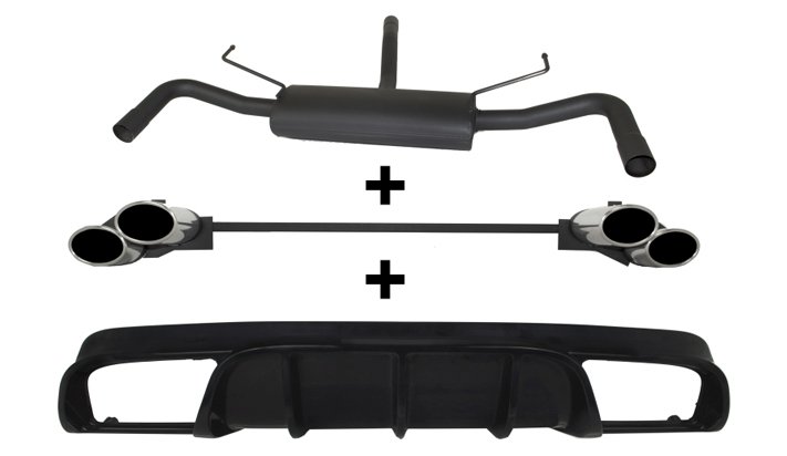Ulter Sport Stahl EG Sportauspuff für Alfa Romeo Giulietta (2010-2016) Hatchback 5D 1.6 JTDM 77/88 kW