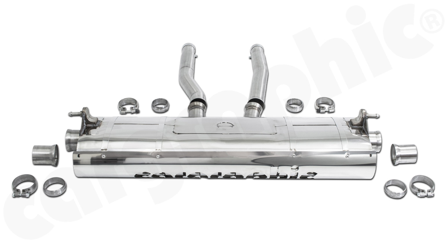 Cargraphic Endschalldämpfer VW Touareg 7P 3,6l V6 Super Sound