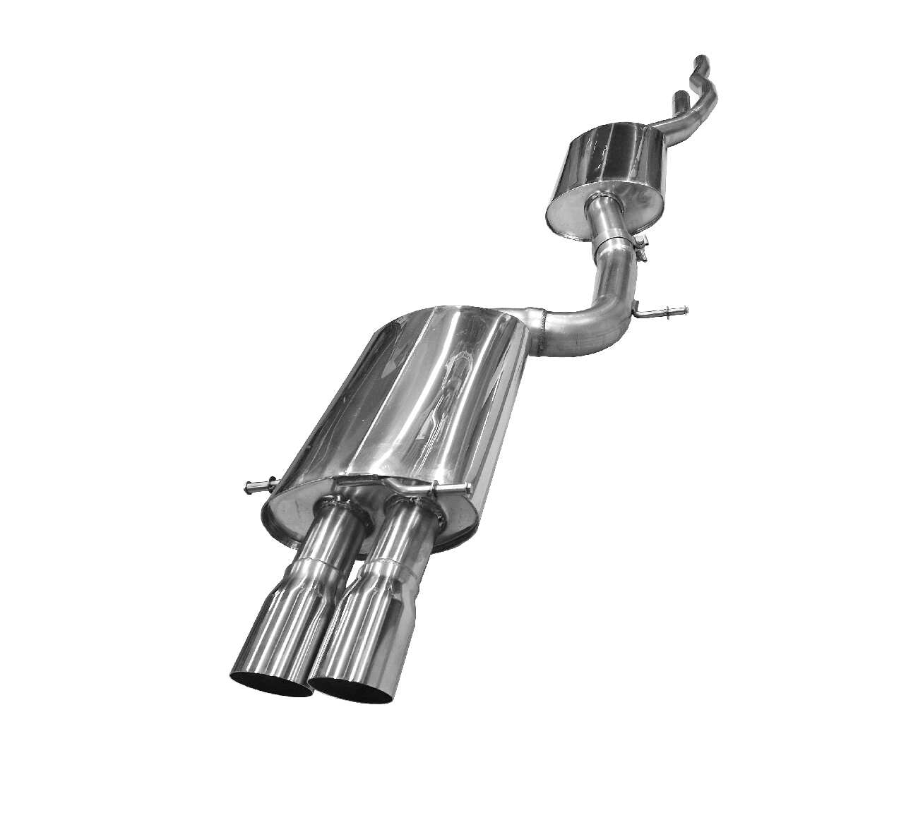 BN-Pipes Sportauspuff Audi S4 B5 Quattro Edelstahl EG-Gutachten
